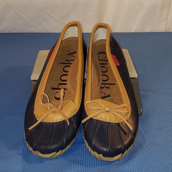 chooka Shoes - Ladies CHOOKA Duck Skimmer Slip-on in Navy Blue - 9